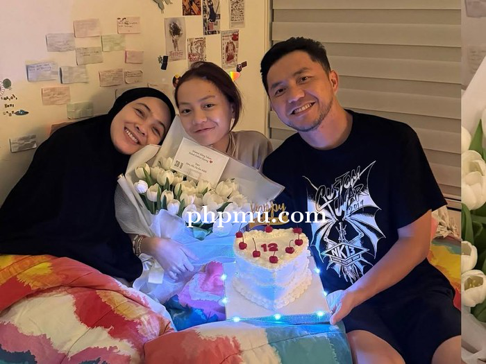 Hadiah Ultah, Omesh dan Dian Ayu Beri Lampu Hijau Anak Main Medsos